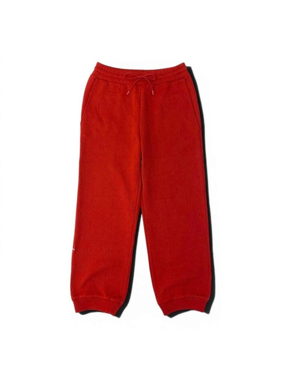Louis Vuitton LV Monogram Joggers Pants M Red - Picture 2 of 10